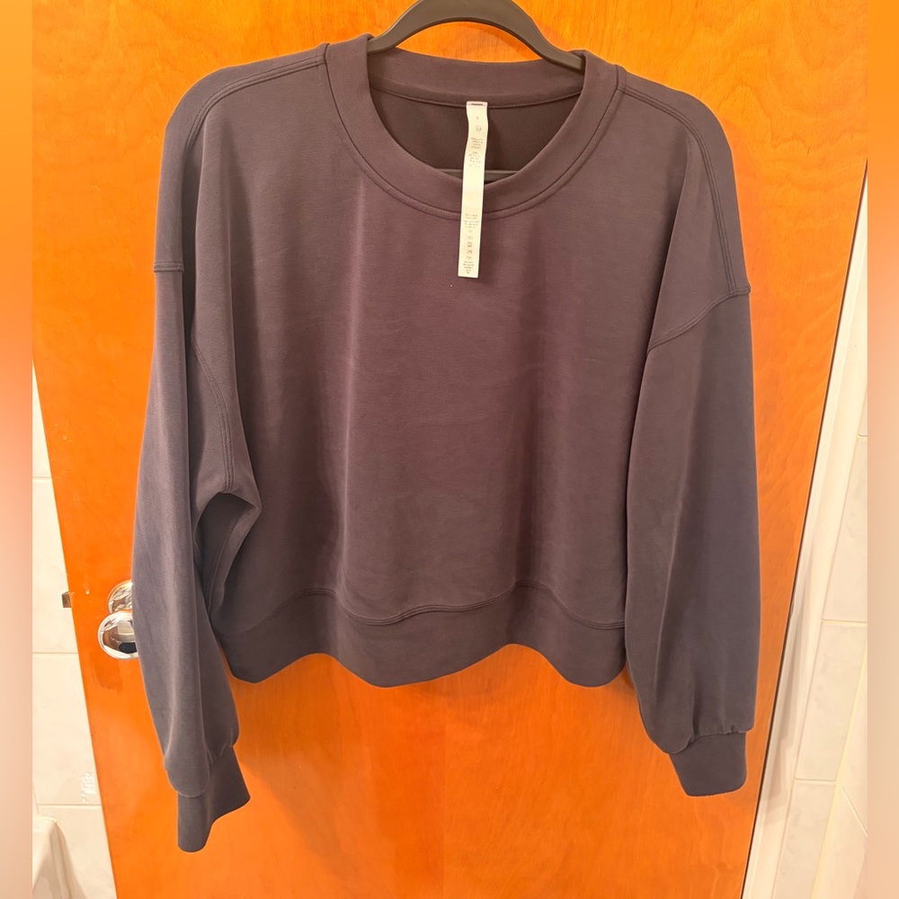 Lululemon Softstreme Perfectly Oversized Cropped Crew